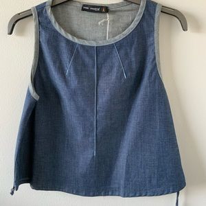 COPY - Chambray Sleeveless top